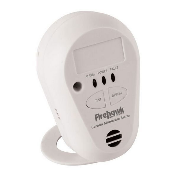 Compact Carbon Monoxide Alarm Firehawk CO7B Safety Gas & Smoke